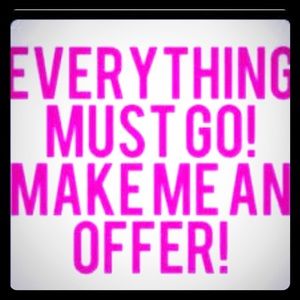 Everything must go ASAP!! Moving sale!